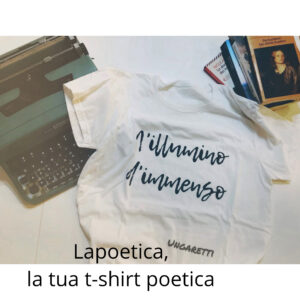 T-shirt Lapoetica Ungaretti