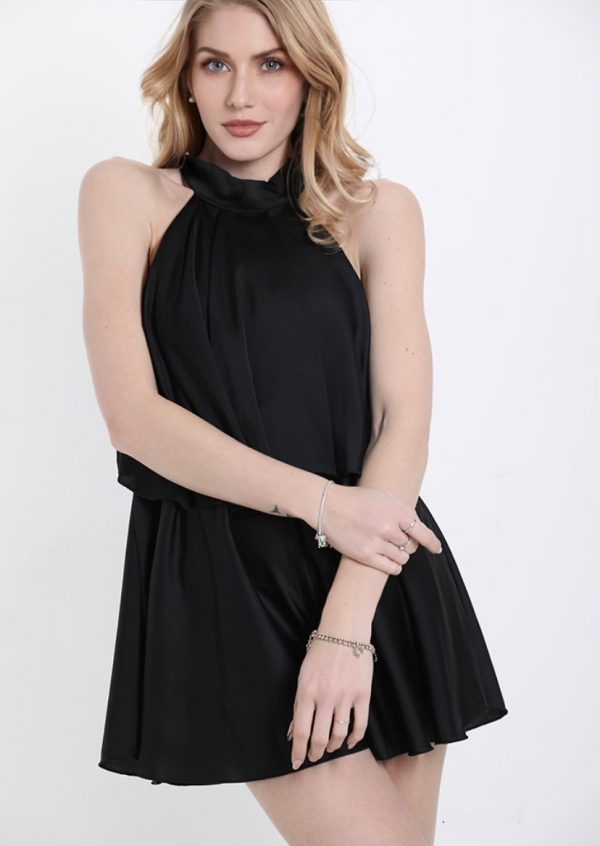 Tutina in raso Silvie - immagine 2